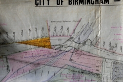 15. Area of Tracing Dated 6th feb 1928 (New Harborne Lane Bridge over old one)