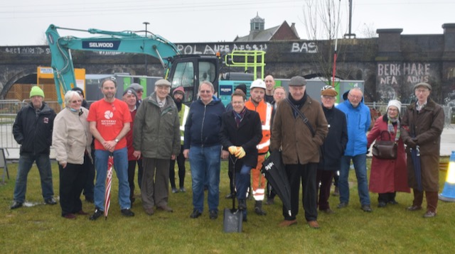 Andy Street breaks ground on Whitehouse Wharf!